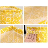 Linen Desktop Storage Basket Sundries Toy Storage Box Laundry Basket Underwear Cosmetic Organizer Office Stationery Organizer 5
