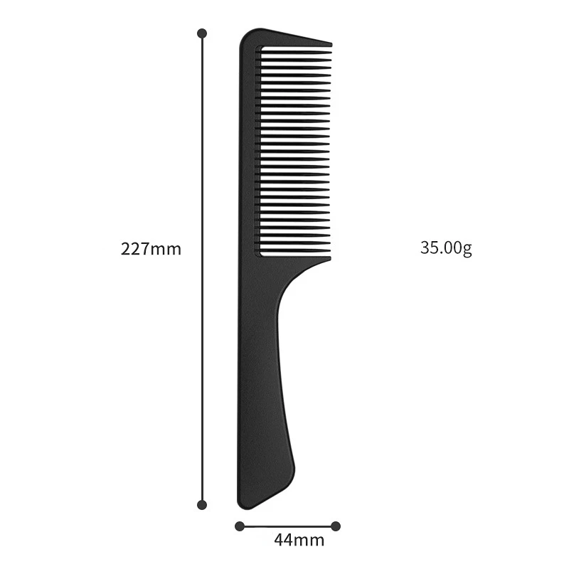 1pc Anti-static Barbershop Mens Hair Styling Straightening Comb Portable Hairdressing Comb Barber Store Professional Accessories