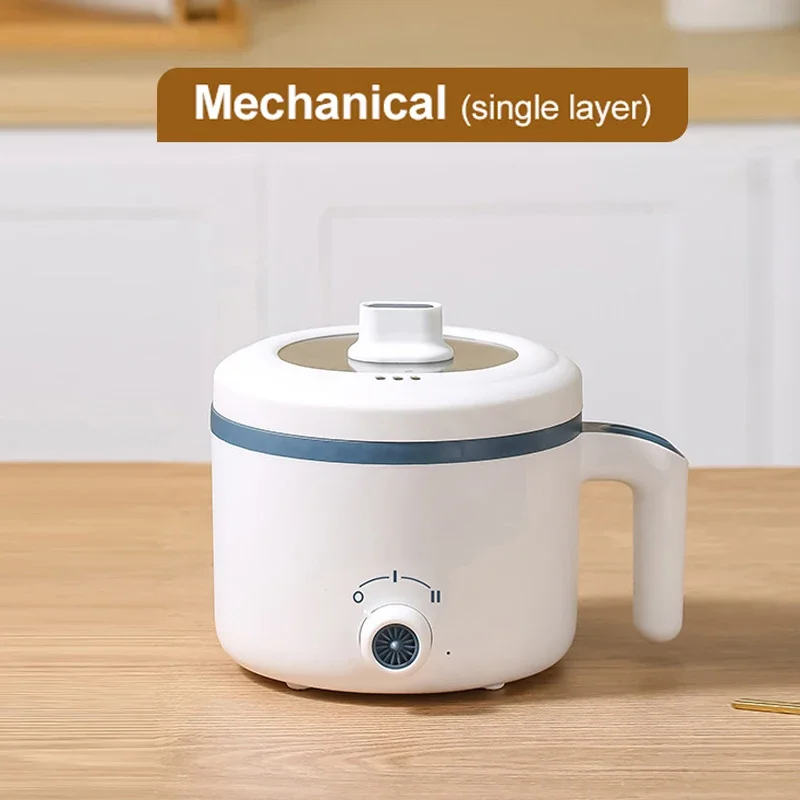 Mini  Rice Cooker Single Double Layer Intelligent Automatic  Kitchen Cooker 1-2 People MultiCooker Steamed Rice Pot Rice maker 6