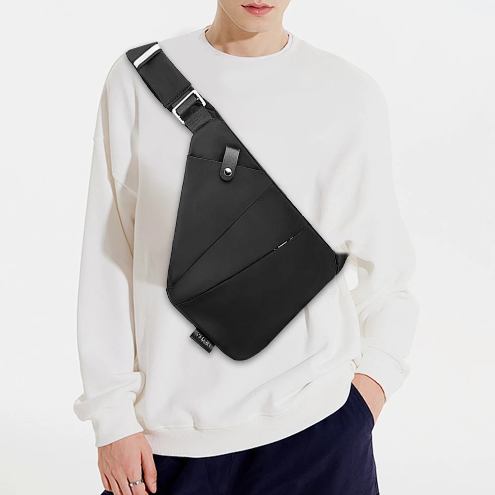 Nylon Mens Fashion Chest Bag Multifunctional Fanny Pack