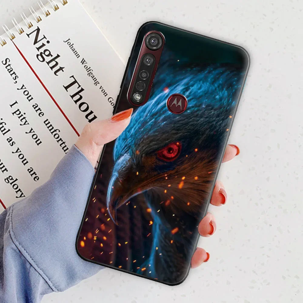 Sleek TPU Matte Soft Protective Case for Motorola Moto G8 Series