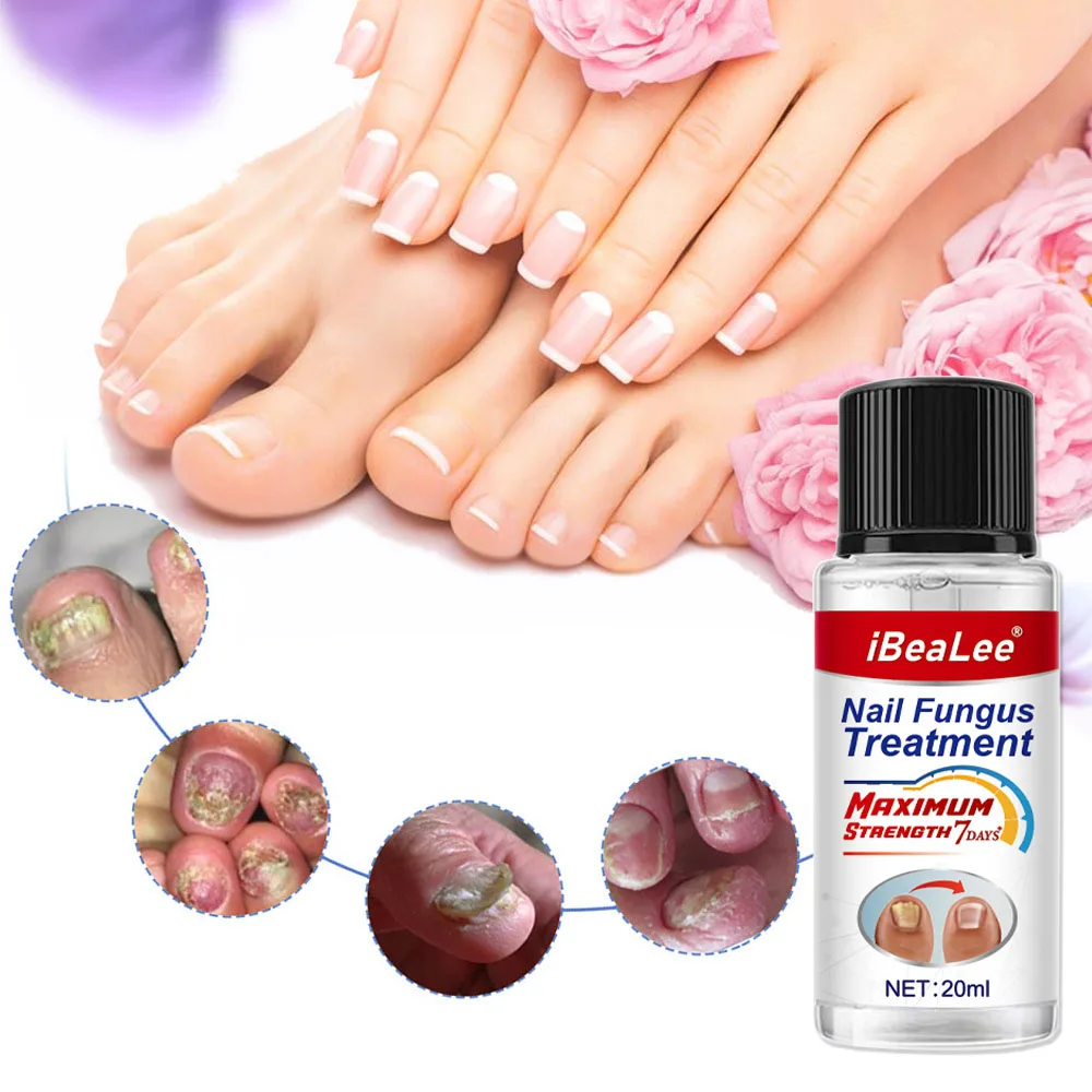 iBeaLee Nail Fungus Treatment 7DAYS Repair Essence Serum Hand Care Nails Foot Fungal Removal