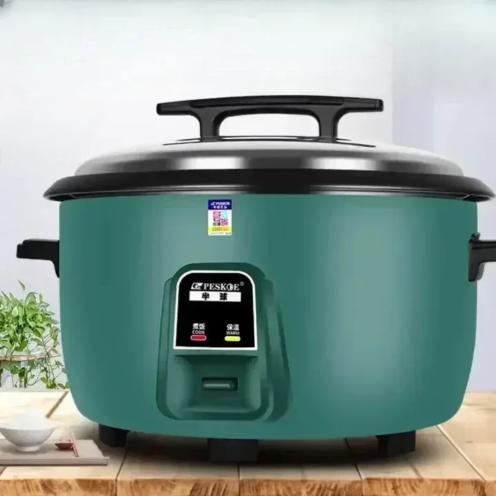

Hemisphere commercial rice cooker large capacity canteen hotel vintage 10-60 people non-stick steaming rice cooker for home use