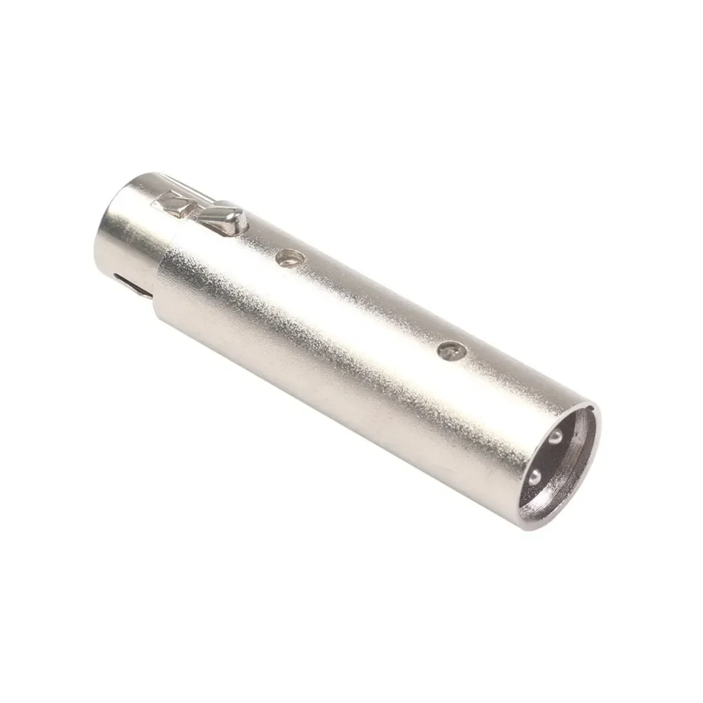 3Pin XLR To 5Pin DMX Metal Cased Converter Audio Lighting Adapter 3 Pin Male To 5 Pin Female 3 Female 5 Male Connect audio adapter audio adapter set