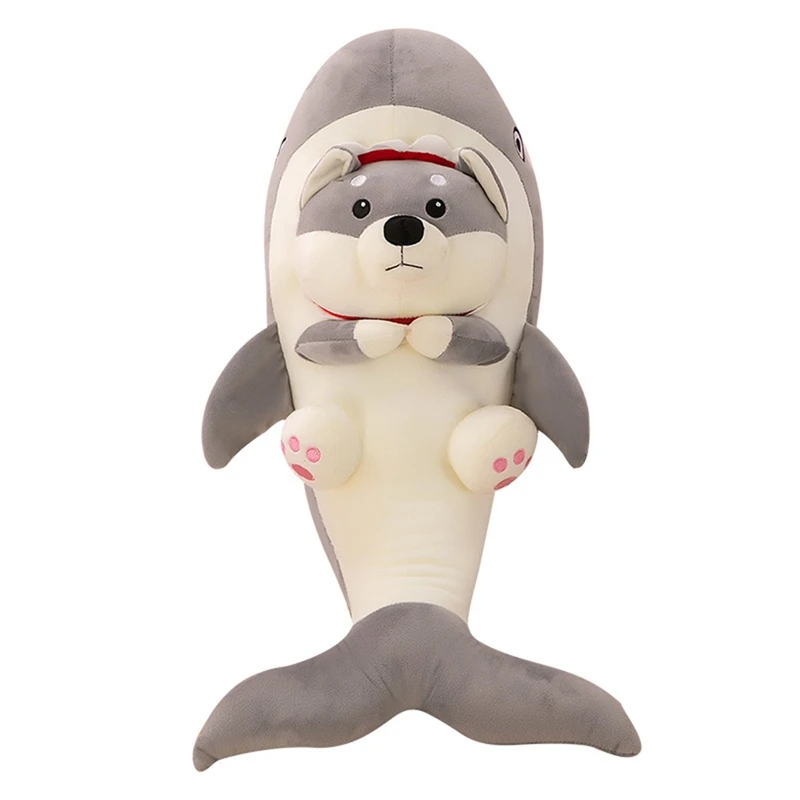 

Soft Sharkdog Plush Toy Cute Plushie Hugging Doll Plush Pillow Sharkdog Stuffed Animal Plush 1 PCS