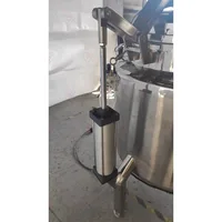 Marmite à vapeur personnalisée en acier inoxydable, bouilloire de cuisson SS316L, autocuiseur industriel de 500 litres avec dispositif pneumatique 6