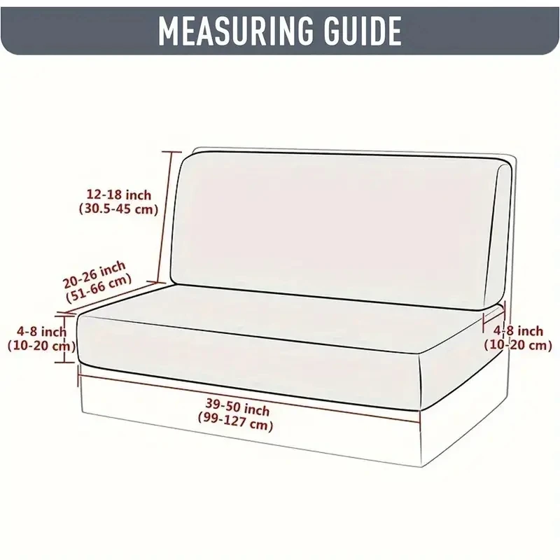 Jacquard RV Dinette Sofa Seat Cushion Cover Elastic Armless Couch Slipcovers Anti-slip Anti-dirt Camper Car Bench Slipcover 2