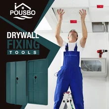 2 stücke Trockenbau Fitting Tool Gipskartondübel Werkzeug Zimmer Decke Geneigten Wand Dekoration Schreiner Werkzeug Decke Positionierung Platte