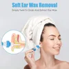 Electric Ear Wax Removal Kit Ear Cleaner Portable Automatic Electric Vacuum Ear Wax Earwax Remover Ear-Pick Clean Tools Set 3
