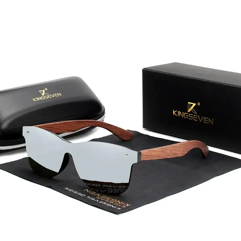 Polarized Sunglasses Natural Wooden For Men Women Vintage Classic Fashion Handmade Driving