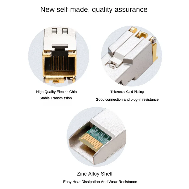 Tp-link Módulo de Conversão Fotoelétrico Porta Ótica de Alta Velocidade 10g para Interruptor de Porta Elétrica Rj45 10 Gigabits Sfp Tl-sm510u - Imagem 3