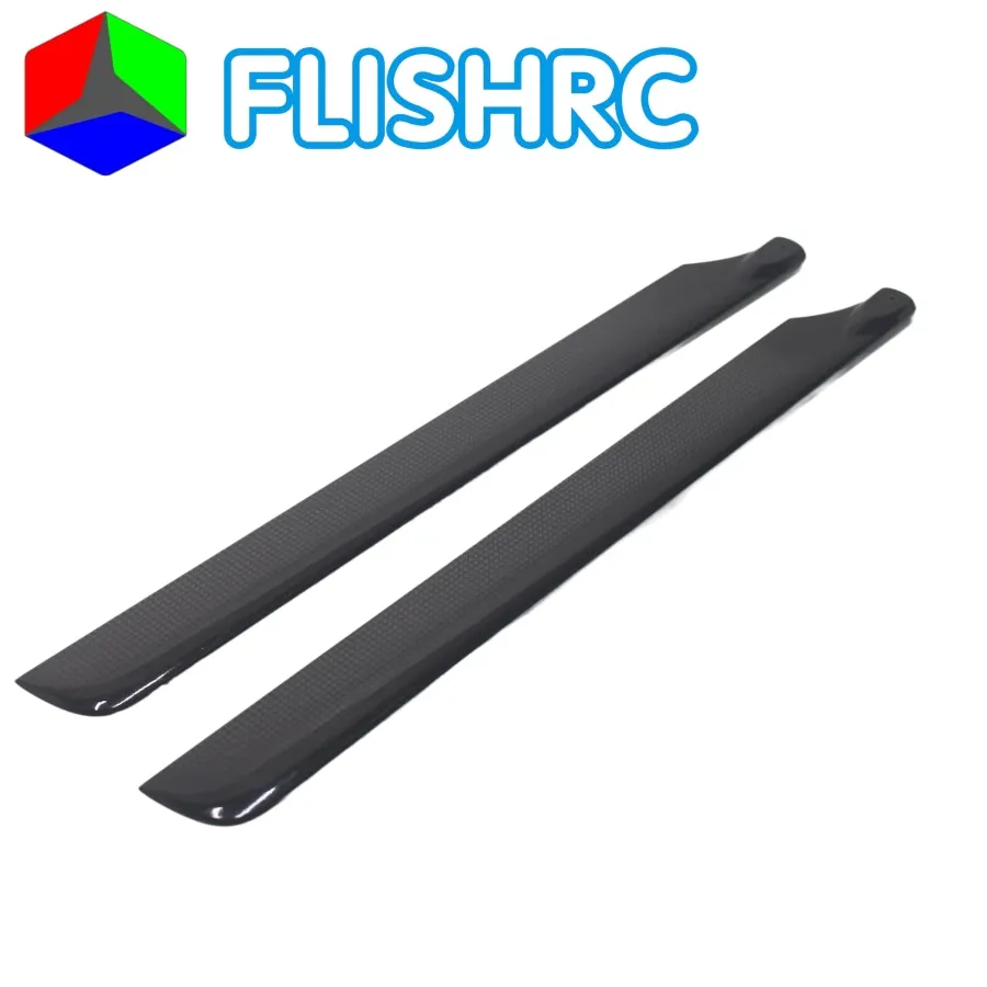 Lames principales fibre carbone FLISHRC pour hélicoptère RC 325/360/430mm