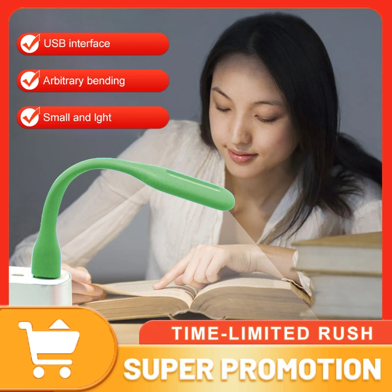 5v Usb Book Light Rechargeable Led Desk Lamp Mini Portable Usb Led