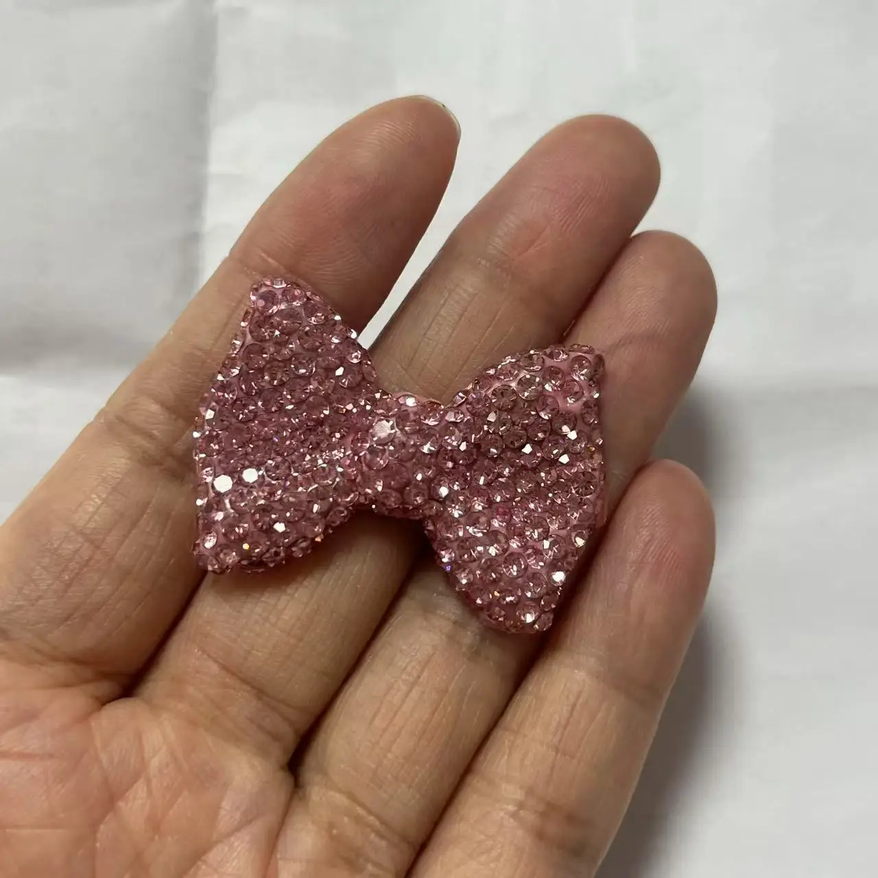 Glitter Luxury Butterfly Rhinestone Gems Ornament Set - Handcrafted DIY Phone Case Charms