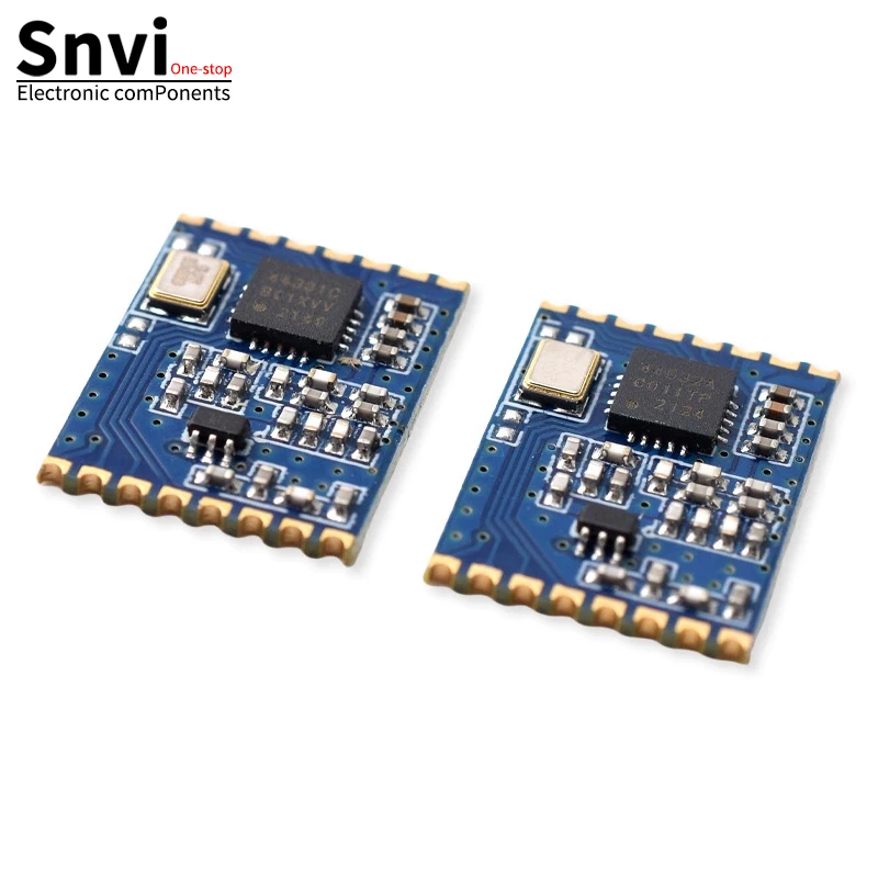 Snvi SI4438 SI4463 Drahtloses Kommunikationsmodul 433MHz 868MHz RF-Transceiver Niedrigenergie Langstrecken-LLCC68 CMT2300A Kompatibel