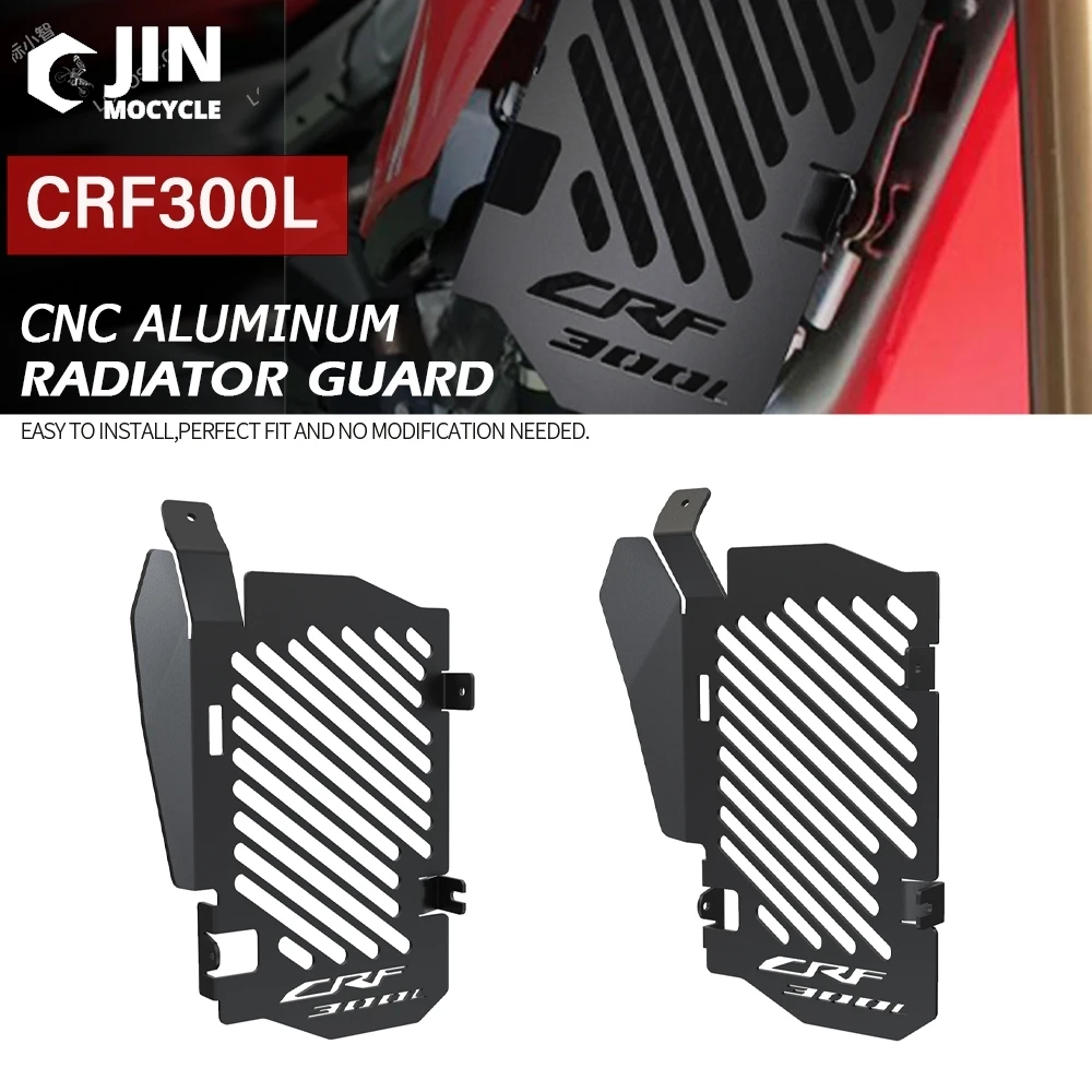 

FOR HONDA CRF300L CRF 300L 2021 2022 2023 2024 2025 CRF 300 L Motorcycle Radiator Guard Grille Grill Cover Protector Accessories