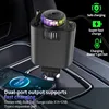 Upgraded Fashionable 5 in 1 Car Charger with Two Expansion Cables and Multifunctional Cigarette Lighter Plug for Fragrance Spray 1