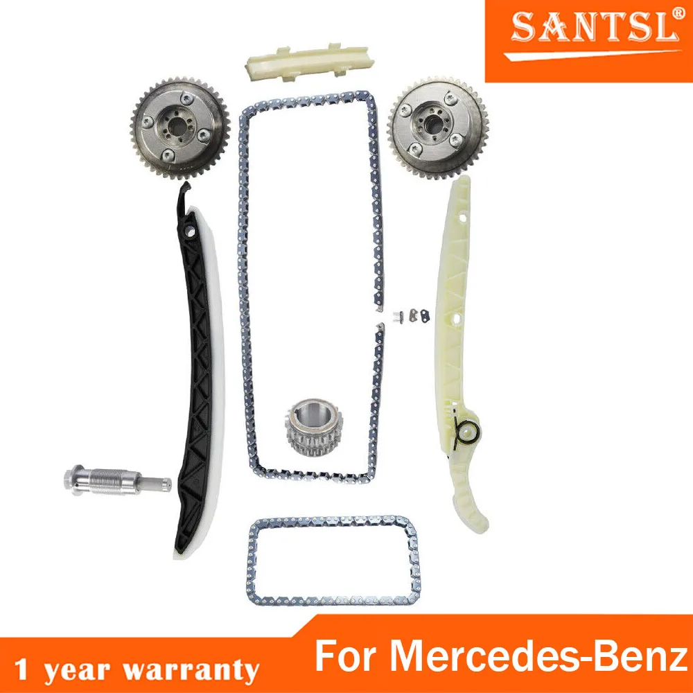 

Timing Chain Kit VVT Gear A0009934178 A0009932178 A2700521400 For 14-17 Mercedes-Benz CLA45 AMG CLA250 GLC300 2.0L