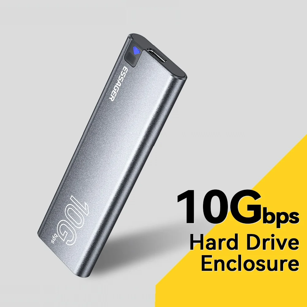 M.2 SATA NVMe SSD ̽, 10Gbps ӵ, USB 3.2 C Ÿ   ָ Ʈ ̺ Ŭ SSD Ŭ