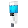 Automatic Mouthwash Dispenser With 2pcs Magnetic Cups For Household Oral Health Bathroom Wall Mounted 700ml 14.8x4.25x2.7inch 1