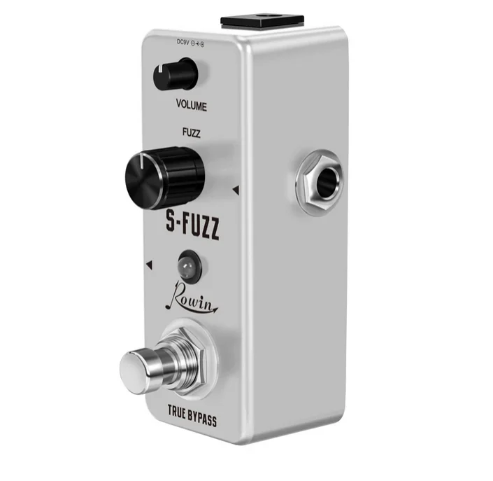 Guitar Effect Pedal ROWIN LEF-325 S-FUZZ Analog Classic Fuzz Sounds With True Bypass Footswitch