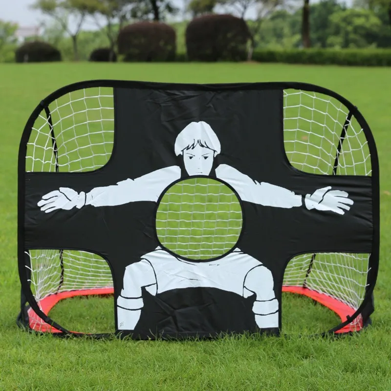 

Children's Character Portable Rebound Toy Goal Frame Outdoor Folding Training Shooting Target Cloth Children Football Goalr