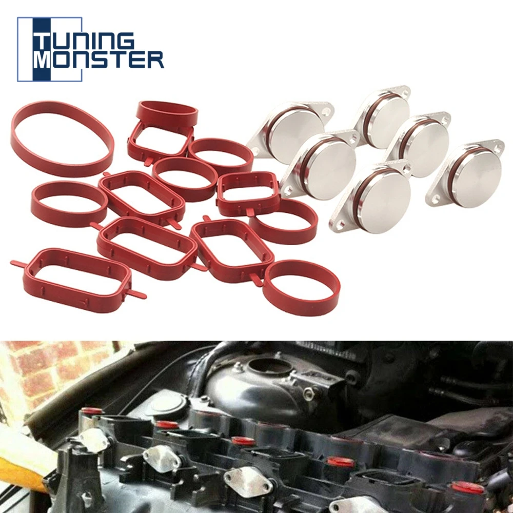 6 X33Mm Swirl Blanks Flaps Repair Elimina Kit Con Guarnizioni Di Aspirazione Key Blanks Ricambi Auto Per Bmw M57