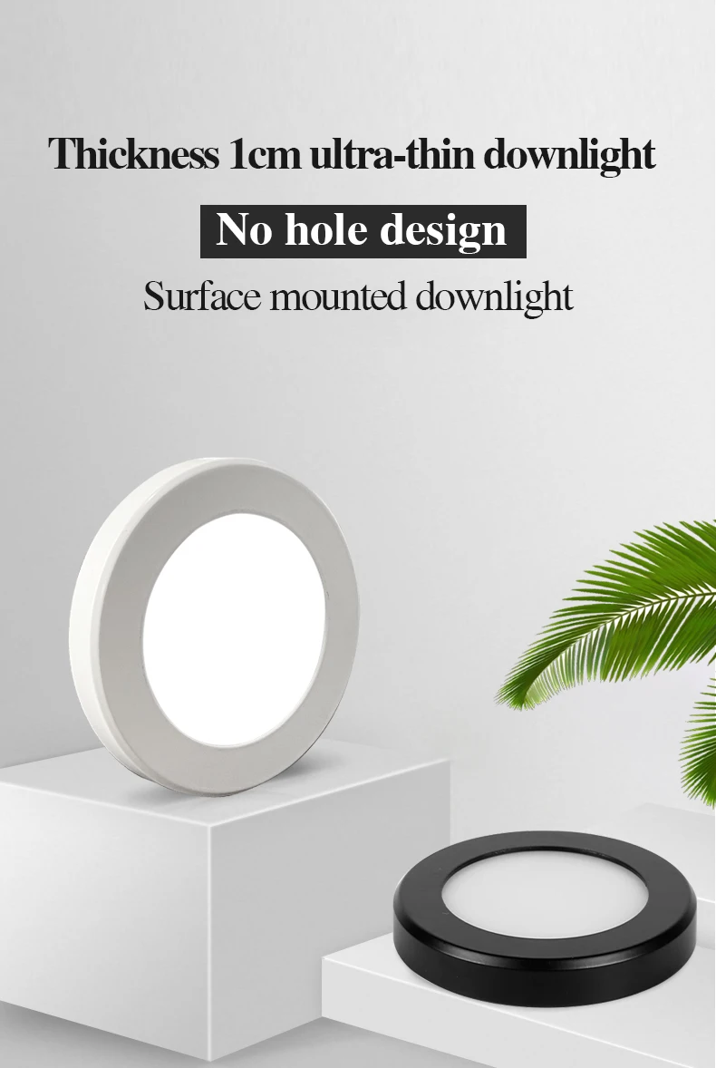 Description Picture 2 of itemUltra-thin small downlight LED spotlight cabinet wine cabinet display cabinet mini ceiling light 3W 5W 7W AC220V