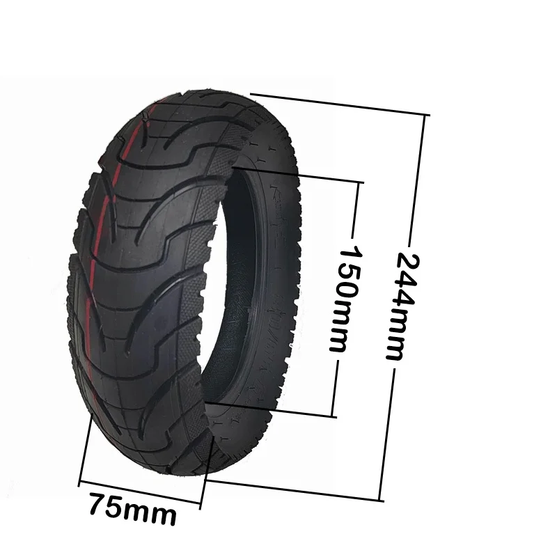 10 Inch HOTA 80/65-6 Tire Inner Tube for Kugoo M4 Quick 3 Zero 10X Speedual Electric Scooter 10x2.50/3.0 Upgrade Tyre Parts scooter tire electric scooter spare parts electric scooter accessories scooter accessories