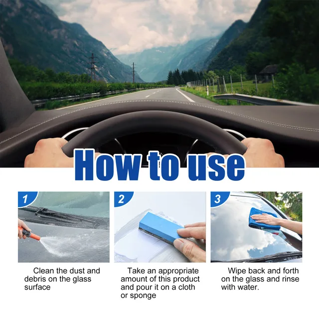 Podofo Car Windshield Cleaner Wand Cleaning Kit Interior Car Window Cleaning  Tools for Wiper Fluid and Defogging - AliExpress