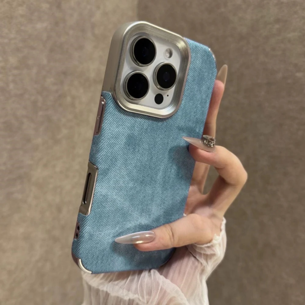 ตัวเลือกสินค้า เคสผ้าลินินกันกระแทก iPhone 17/16/15/14/13/12/11 Pro Max