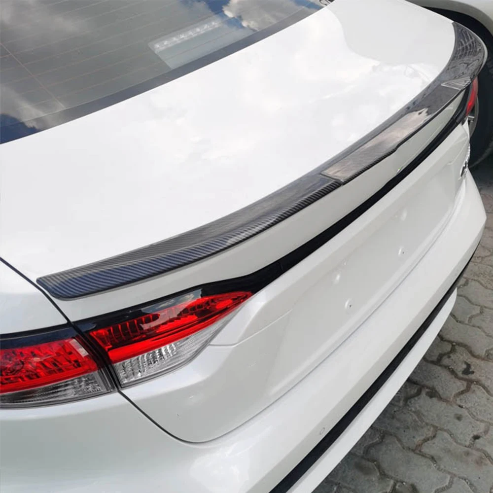 NINTE Gloss Black Rear Spoiler For 2020-2024 Toyota Corolla Sedan - ABS Plastic Trunk Lid Splitter
