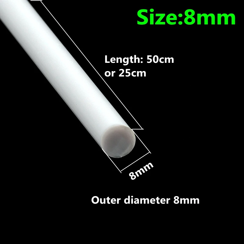 ABS エービーエス 丸棒 φ120×610mm ABS_NC_D01200-0610 (67-6344-83) ABS 固体丸棒直径 1 ミリメートル⁄1.5 ミリメートル⁄2 ミリメートル⁄3