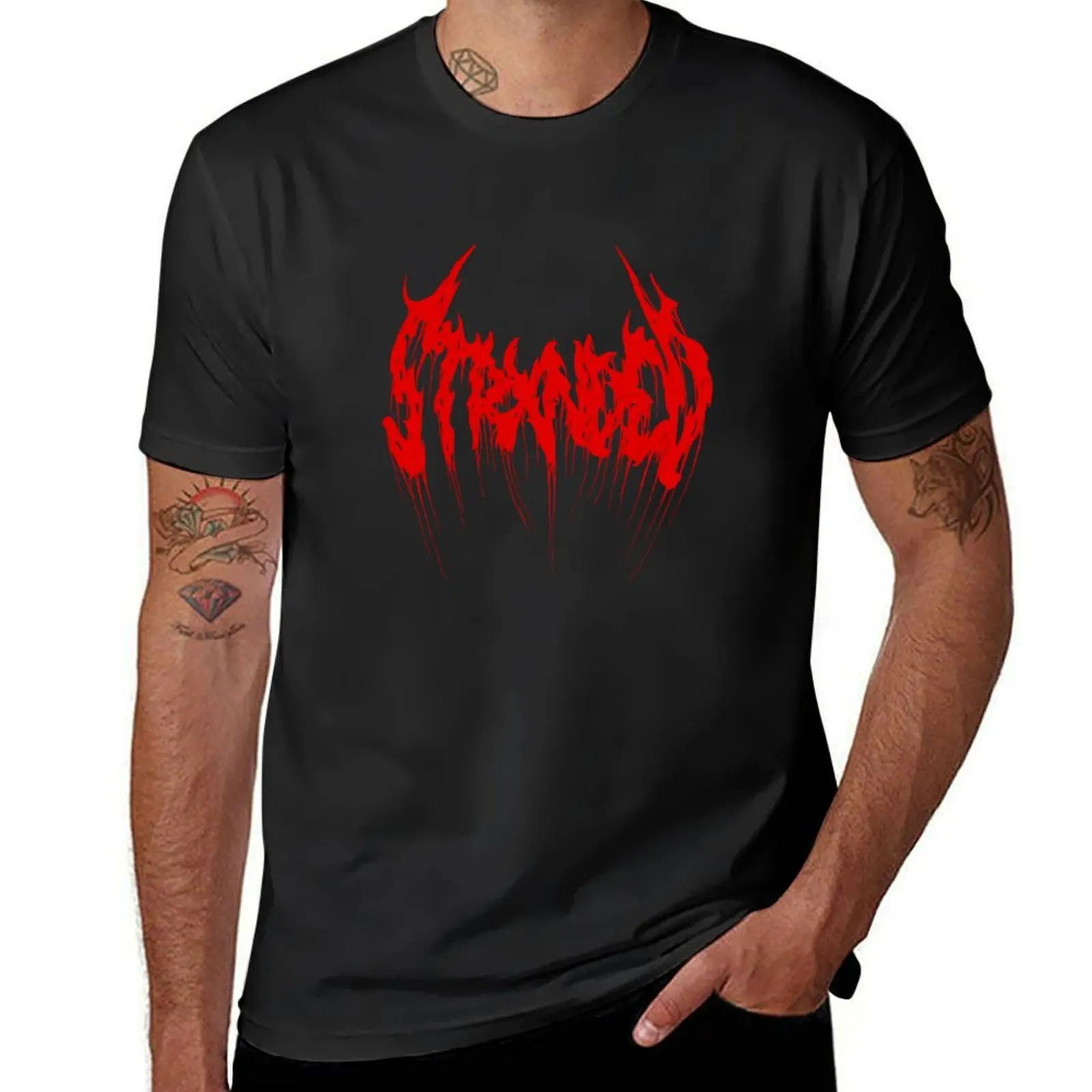 STRXNDED T-Shirt boys animal print summer top graphics new edition men t shirt