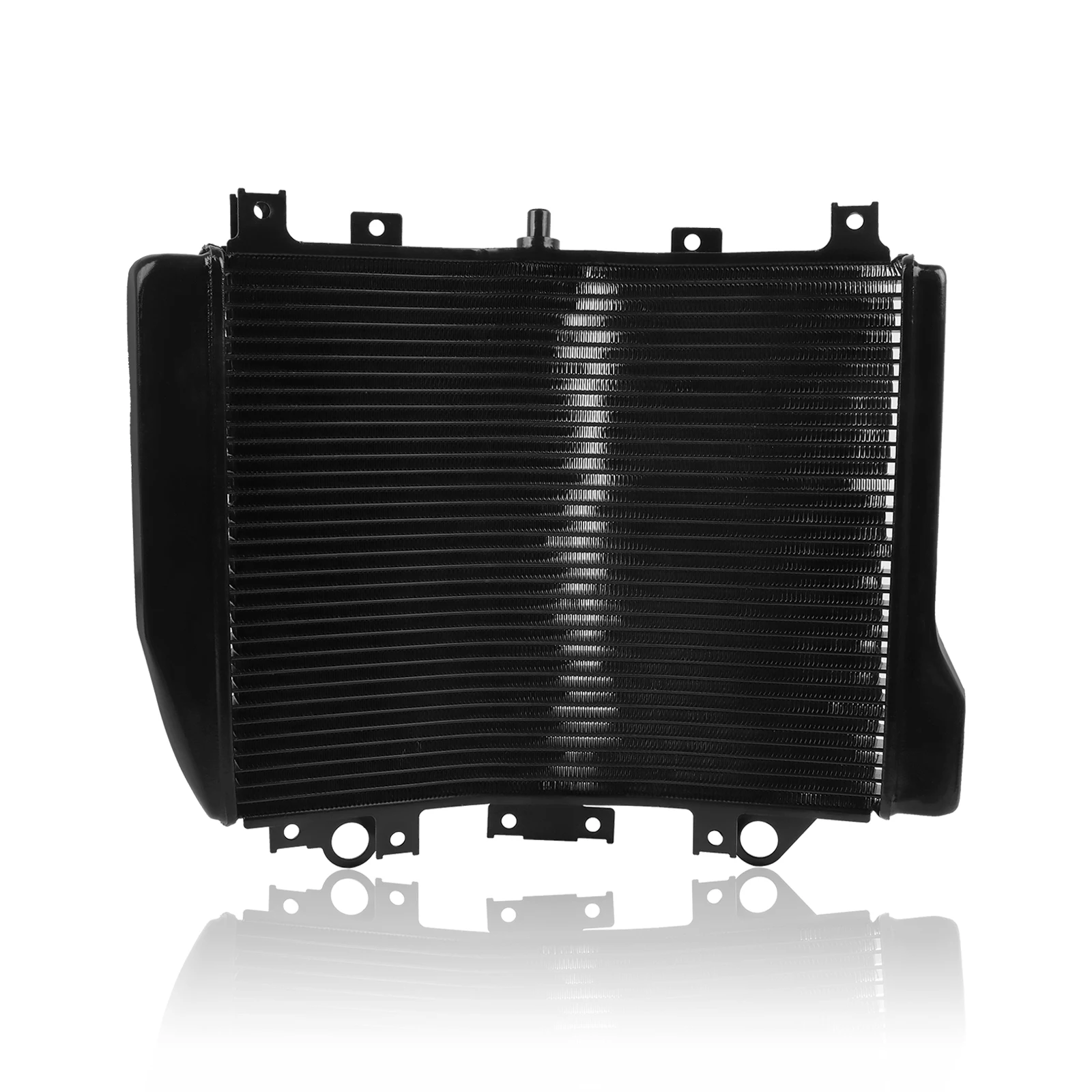 For KAWASAKI ZZR1200 ZZR 1200 2003 2004 2005 Motorcycle CNC Engine Cooler Radiator Cooling Coolant Water Tank