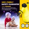 1200W Steam Cleaner High Pressure Temperature Cleaning Home Appliance Air Conditioning Kitchen Hood Car Cleaner With Water Tank 5