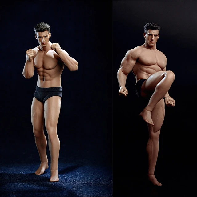 1/12 Sexy Muscular Men Action Figure Body TBL TM01A/TM02A Flexible