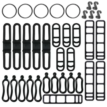 10/35pcs Bike Silicone Mount Bands Bicycle Light Rubber Straps for Headlight Taillight Fixing Universal Bike Accessories