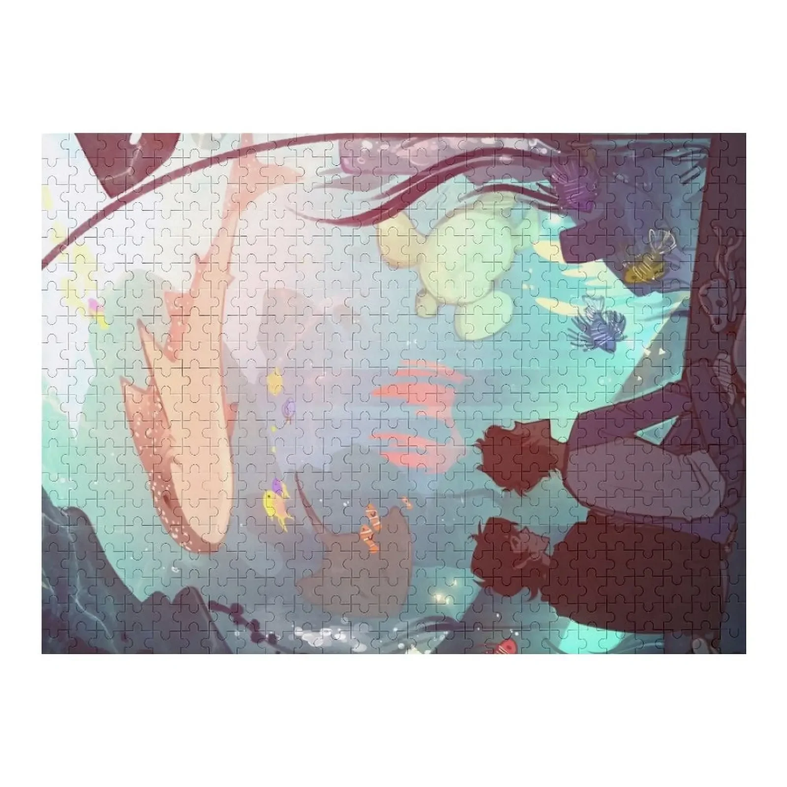 

Saltwater Room Jigsaw Puzzle Custom Name Child Toy Personalized Gift Wooden Name Custom Personalized Baby Toy Puzzle