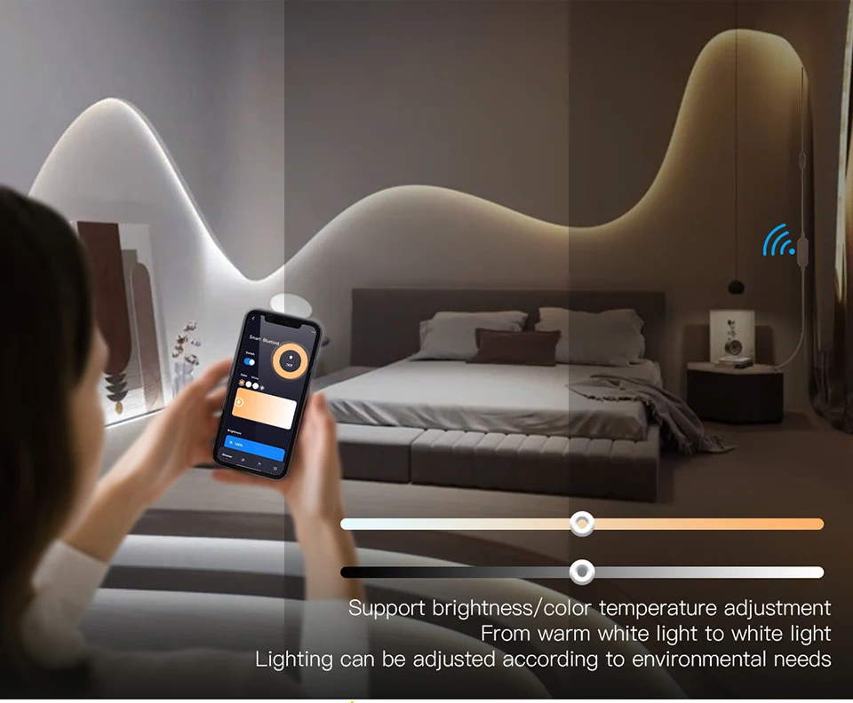 Zigbee Smart Switch USB Kabel Power RGB/Einzel Farbe LED Licht Taste Schalter Arbeit Mit Tuya Smart Leben Alexa google Hause – Detail 5