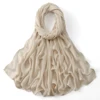 185*75 cm musulman Modal Hijab rayonne coton châles pour femmes mince plaine écharpe grande taille foulard islamique Turban bandeau
