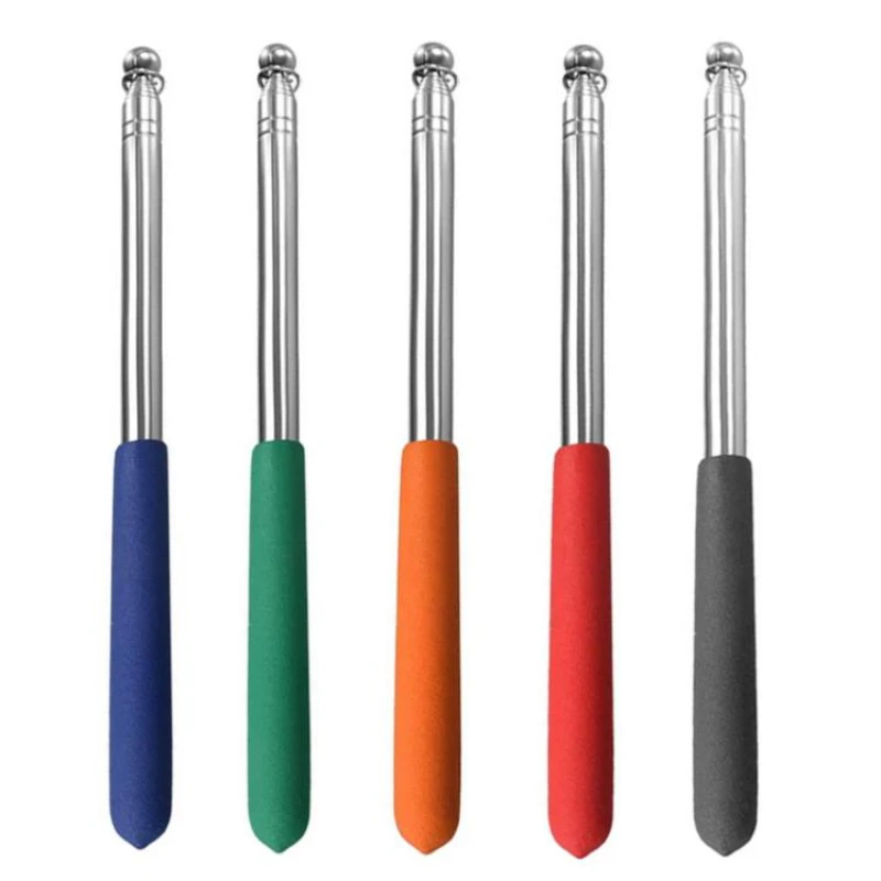 

Выдвижной Карманный флаг из нержавеющей стали, 1,6 м, телескопическая указка для презентаций, гида, баннера