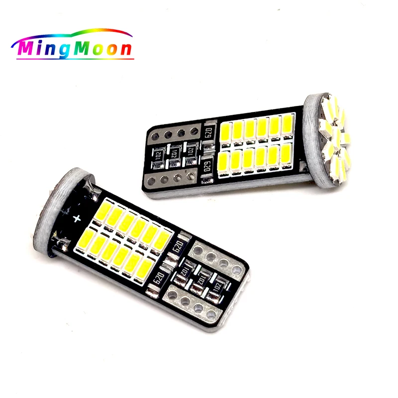 LED �� ���� ����, ���� ����, �ڵ� ��ȣ ����, ��� LED ����, ĵ���� 3014, 34SMD, 12V, 6000K, 194 168, W5W, T10, 100 ��