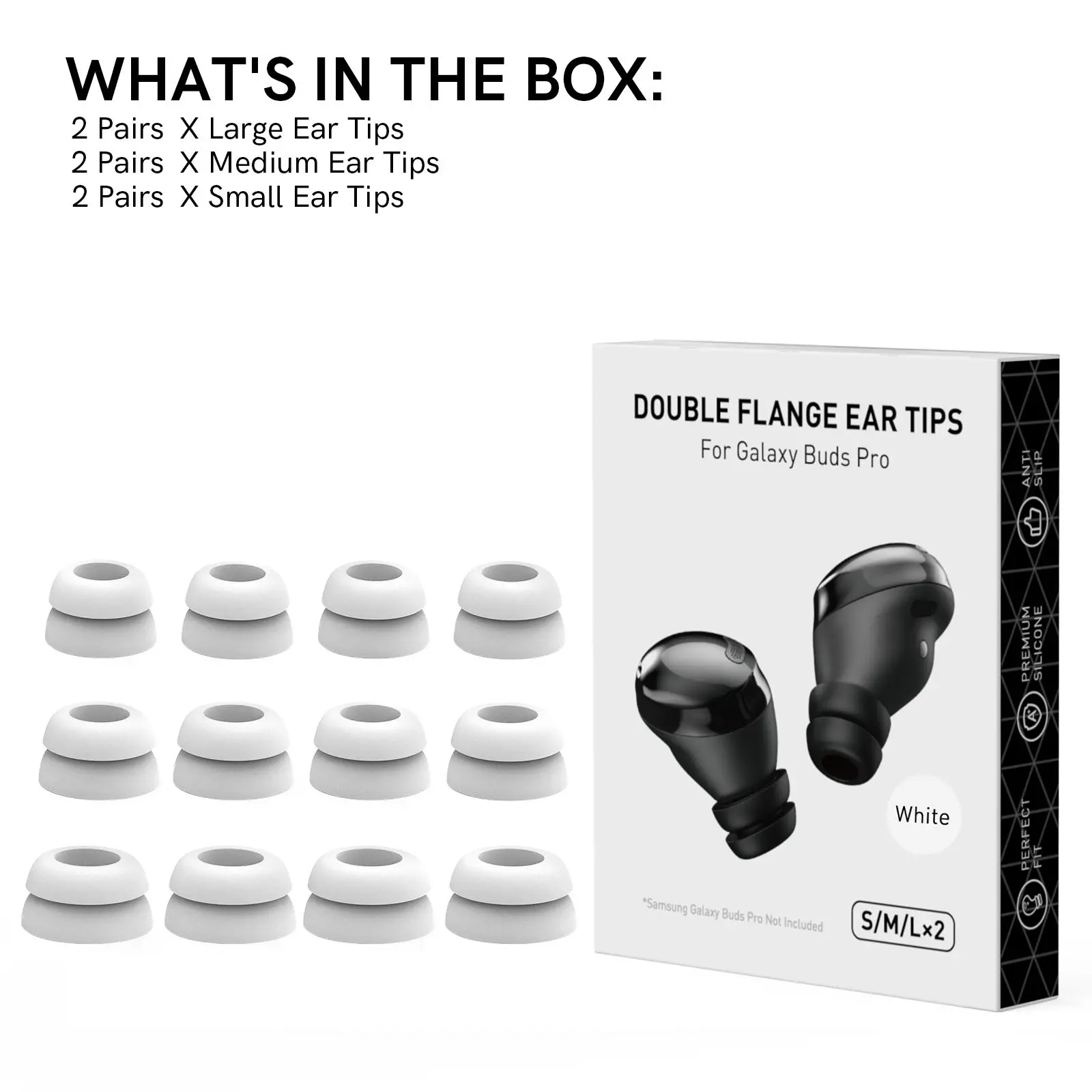 ตัวเลือกสินค้า ซิลิโคนกันตก 2 ชั้น สำหรับ Galaxy Buds Pro