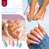 Rosalind Summer 23Pcs/Set Gel Nail Polish Set Nail Supplies Cured UV Lamp Semi-Permanent With Hybrid Varnish Set 4