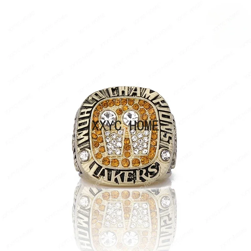 2001 Los Angeles Lakers Championship Ring Fans Ring Ornamento Popolare