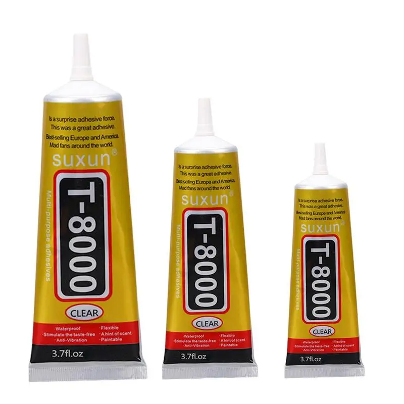 

15/50/110ml Glue T-8000 Adhesive Epoxy Resin Repair Cell Phone Touch Screen Liquid Glue Jewelry Craft Adhesive Glue