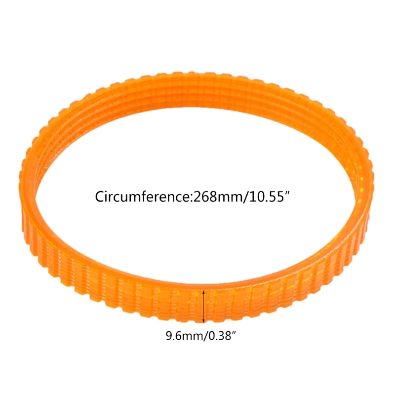 1 Pc 268x9.6mm Electric Planer Driving Belt