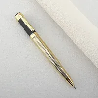 1pc Luxury Metal Round Ballpoint Pen | Retractable Stainless Steel Painted Ballpoint Pen, Elegant Signature Pen | Gift Choice 6