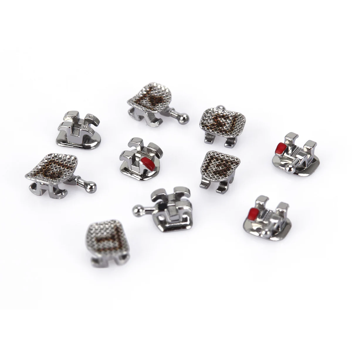 AZDENT Dental Kieferorthopädische Metallklammern Mini Roth MBT 022/018 Haken 345 MIM Monoblock Zahnspangen für Zähne Zahnarztmaterialien – Detail 23